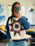 Quilt-Scrap Sweatshirt - med/lg