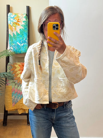 Light Jacket - small (Linen/Wool)