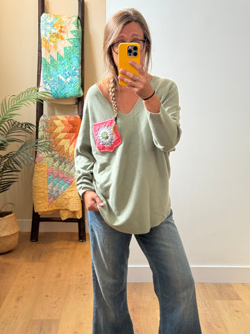 Crochet Knit - Lg/XL