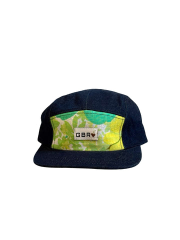 5 panel - dark denim