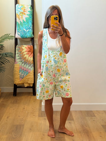 Overall Shorts - med