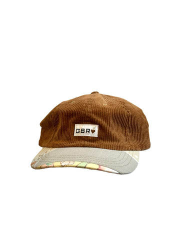 Dad hat - light brown thick cord