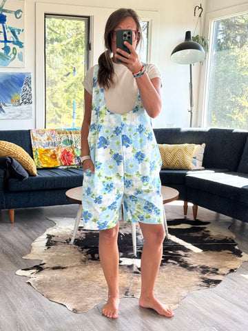 Overall Shorts - med