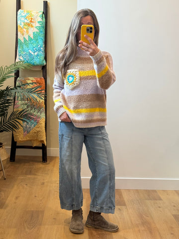 Crochet Knit - med/Lg