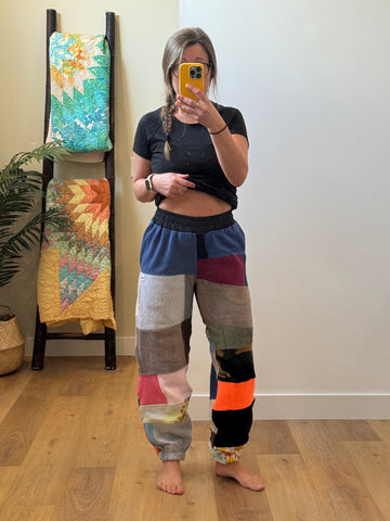 Scrap Fleece Pants - 27” waist