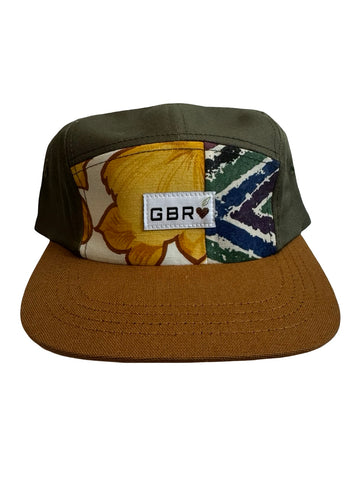 5 panel - Carhartt brim/olive top