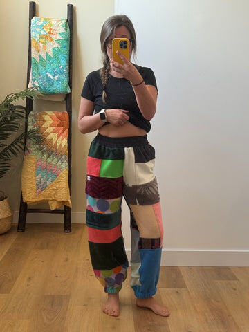 Scrap Fleece Pants - 26” waist