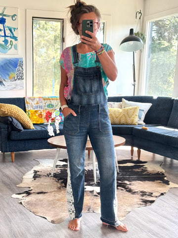 Epic Overalls - fit small (stretch)