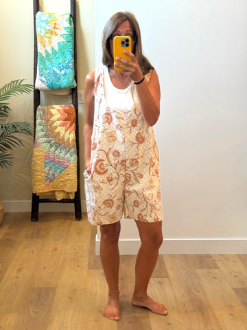 Overall Shorts - med