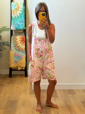 Overall Shorts - med