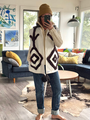 Vest - sm (wool collar)