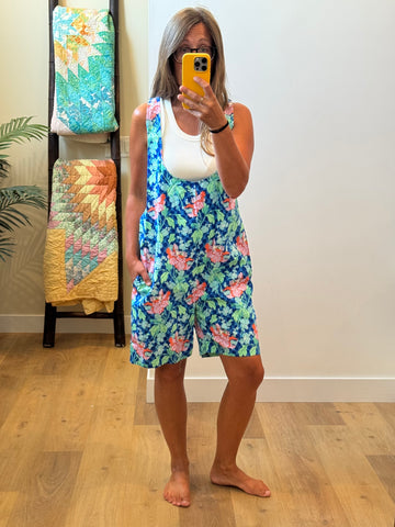 Overall Shorts - med