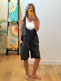 Overall Shorts - med