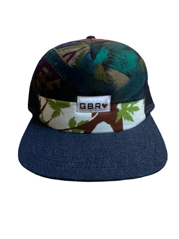 Trucker - dark denim brim/navy mesh