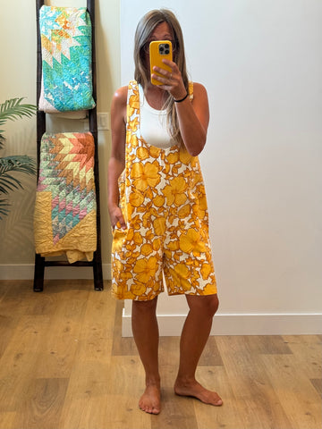 Overall Shorts - med