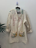 Blanket Coat - small (wool blend sleeve)