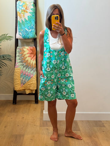 Overall Shorts - med
