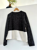 Scrap-Knit Sweatshirt med/Lg