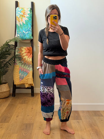 Scrap Fleece Pants - 28” waist