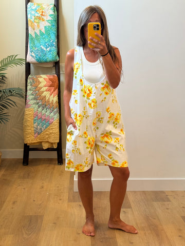Overall Shorts - med