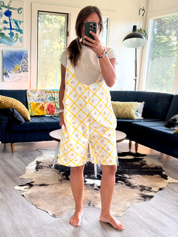 Overall Shorts - med