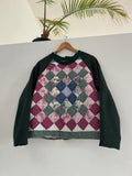 Quilt-Sweatshirt sm/med