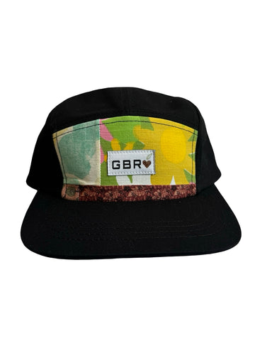 5 panel - black