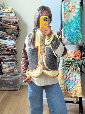 Blanket Coat - med (wool pockets)