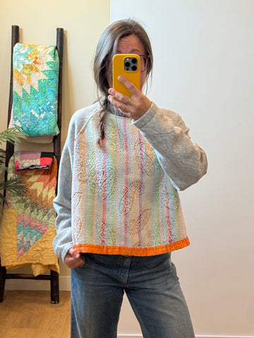 Scrap Sweatshirt - med/Lg