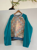 Quilt-Sweatshirt XXL