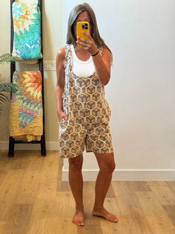 Overall Shorts - small