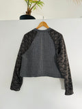 Scrap-Knit Sweatshirt - med/Lg