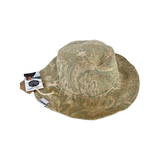 Wide Brim Bucket Hat -Lg